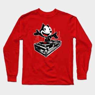 DJ FELIX - KITTEN & SCRATCHIN' Long Sleeve T-Shirt